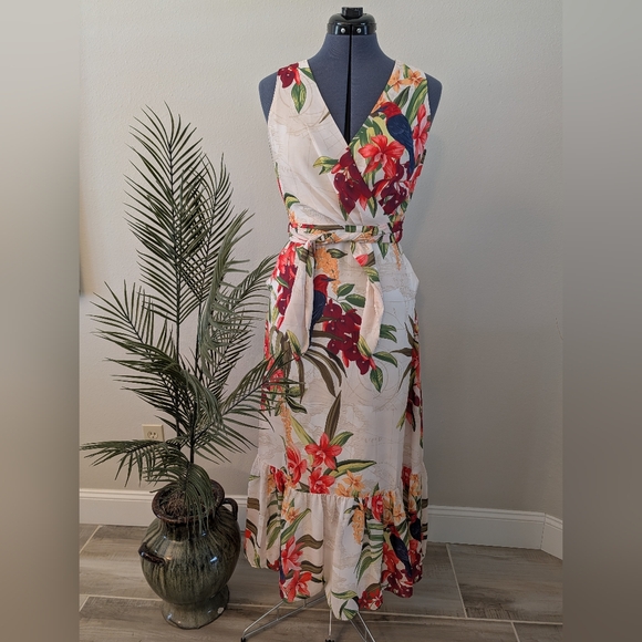 Tommy Bahama Dresses & Skirts - Tommy Bahama Tropical Floral Maxi Dress
